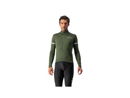 Castelli FONDO 2 katonai zöld mez (Méret 3XS)