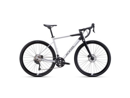 CTM KOYUK 2.0 ezüst / matt fekete (Országúti kerékpár mérete 58 cm)