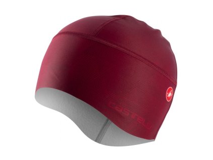 Női sapka Castelli PRO THERMAL W UNI bordó bordó
