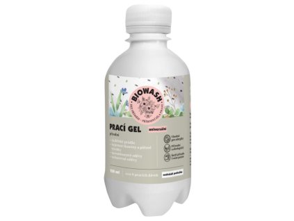 praci gel bio wash prirodne white 250ml 56220