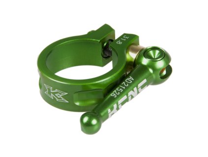 sedlova objimka kcnc sc10 349mm zelena 19819