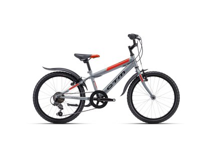 ctm scooby 1.0 matna seda neonova cervena 57218