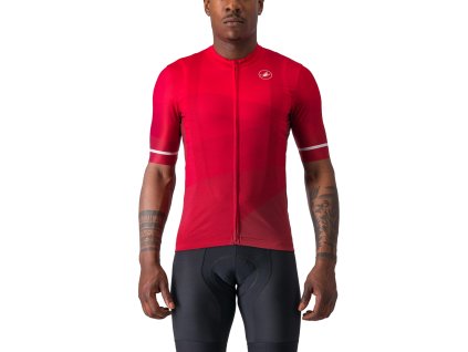 Trikó CASTELLI ORIZZONTE piros (Méret 4XS)