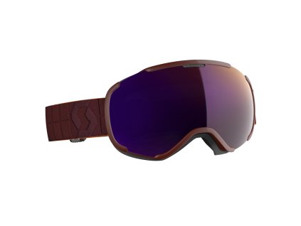 lyziarske okuliare scott goggle faze ii merlot red 22757