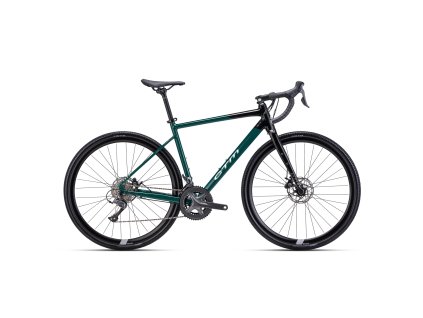 CTM KOYUK 1.0 smaragd/fekete (Országúti kerékpár mérete 58 cm)