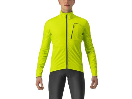 Castelli GO kabát világos lime (Méret 4XS)