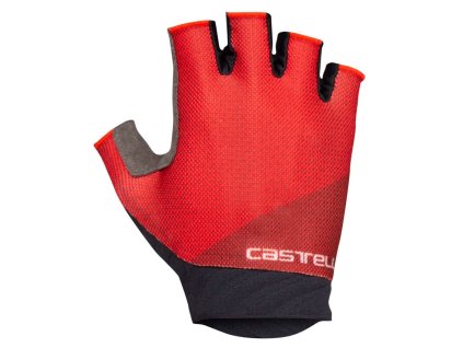 Castelli ROUBAIX GEL 2W kesztyű piros (Méret 4XS)