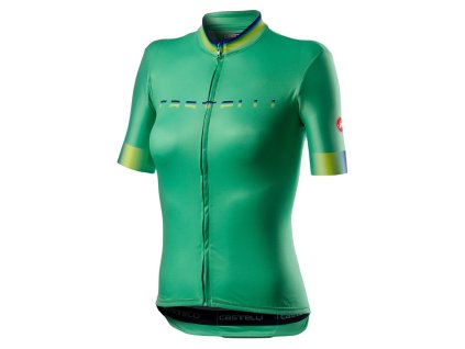 Női mez Castelli GRADIENT jáde zöld (Méret 4XL)