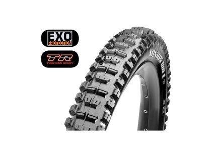 plast maxxis minion dhr ii 27.5x2.40 wt kevlar exo tr dc 21140