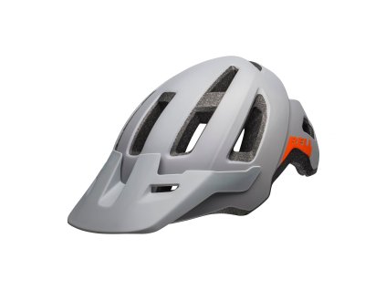 prilba bell nomad mat dark grayorange 54 61 cm 54767