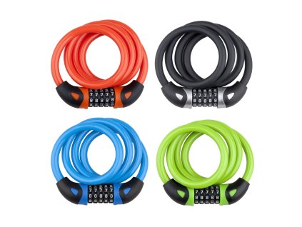 kodovy zamok spirala pro t plus 12x1200 mm farebny 21516