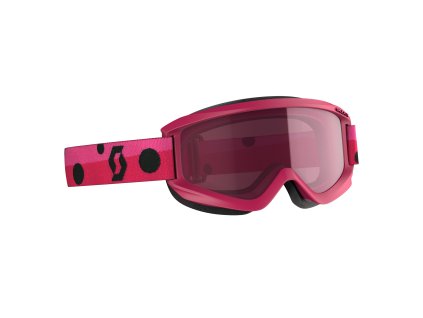 lyziarske okuliare scott goggle jr agent pink 22767