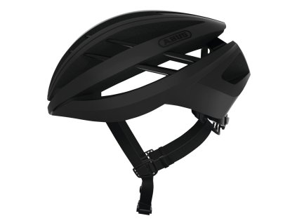 Sisak Abus Aventor bársony fekete (Sisak mérete 59 - 60 cm)