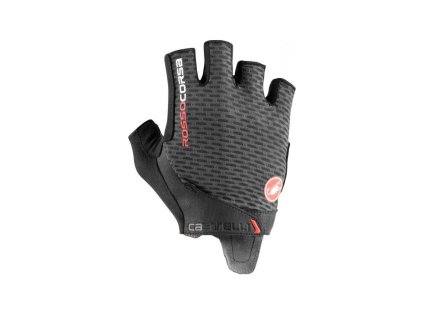 Kesztyű Castelli ROSSO CORSA PRO V Sötétszürke (Méret 4XS)