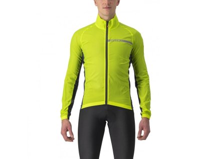 Castelli SQUADRA STRETCH dzseki lime sárga (Méret XXL)