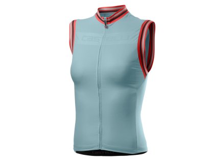 Női ujjatlan trikó Castelli PROMESSA 3 világoskék (Méret 4XS)