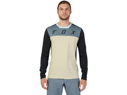 Jersey FOX Defend LS Cekt Oat (Méret XXL)
