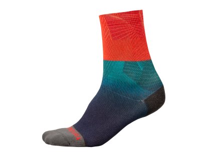 Endura Lines Sock LTD naplemente zokni (Megosztott méret XXL)