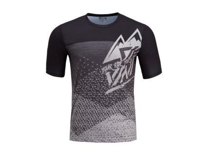 Silvini DENNO fekete-felhős mez (Méret 4XL)