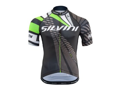 Silvini Team mez Fekete/zöld (Méret 4XS)