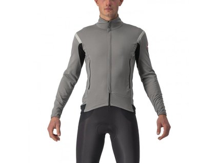 Castelli PERFETTO RoS 2 nikkelszürke kabát (Méret 4XS)