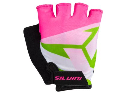 Gyerek kesztyű Silvini OSE rózsaszín/neon (Gyermek ruházat mérete 146-152)