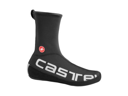 Castelli DILUVIO UL fekete/ezüst reflex leggings (Megosztott méret XS)