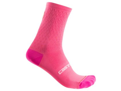 Női zokni Castelli PRO rózsaszín (Megosztott méret XS)