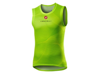 funkcna bielizen castelli pro mesh fluo zlta 26154