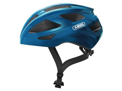 Sisak ABUS Macator acél kék (Sisak mérete 52 - 56 cm)