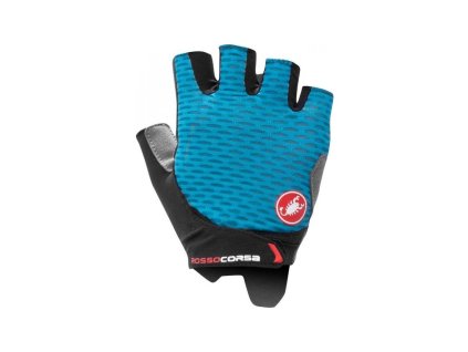 Castelli ROSSO CORSA 2 W kék női kesztyű (Méret XL)