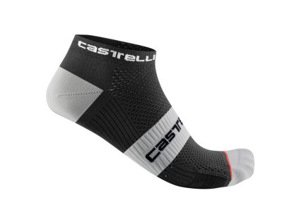 Castelli LOWBOY 2 SOCK zokni fekete (Megosztott méret S/M)
