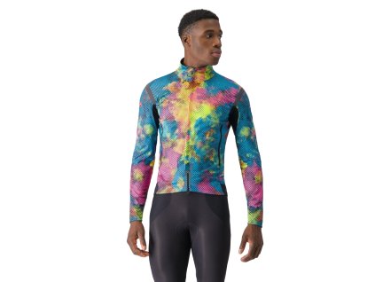 Férfi dzseki Castelli PERFETTO LTD RoS 2 multicolor pop fluo (Méret 4XS)