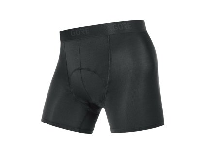 boxerky s vlozkou gore c3 base layer boxer shorts black 54600