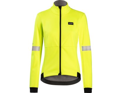 Női GORE Tempest neonsárga kabát (Méret 4XS)