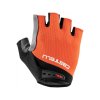 Castelli ENTRATA kesztyű piros narancs (Méret 4XS)