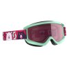 lyziarske okuliare scott goggle jr agent mint greenpink 22768