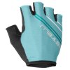 Női Castelli DOLCISSIMA 2 világos türkiz/kék kesztyű (Méret 3XS)