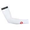 Castelli UPF 50+ kézmelegítő fehér (Méret 4XS)