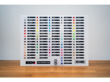 LEGO® Color Comparison Table MOC