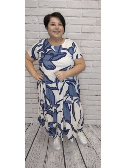 Bavlněné šaty plus size
