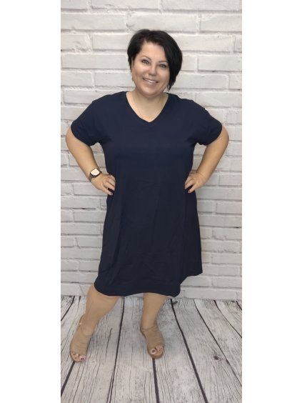 Bavlněné šaty plus size