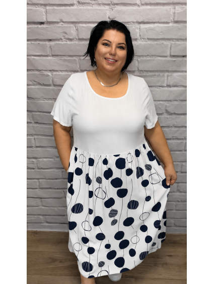 Chladivé šaty plus size