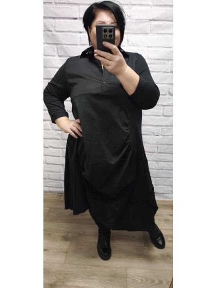Elegantní košilové šaty