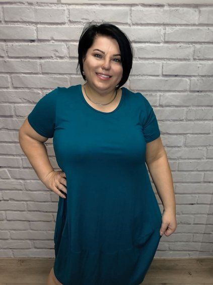 Balonové šaty plus size