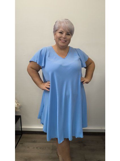 Šaty do áčka plus size