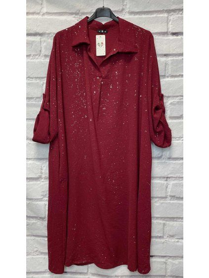 Košilové šaty plus size