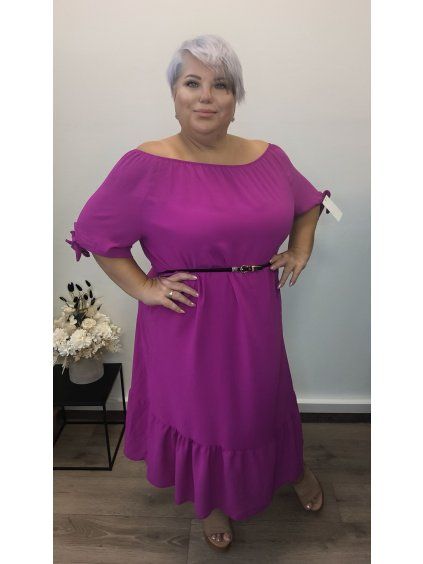 Carmen šaty plus size