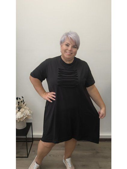 Bavlněné šaty plus size