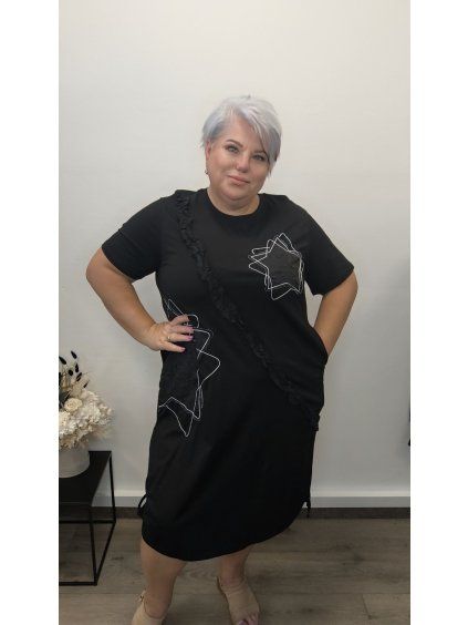 Stylové šaty plus size
